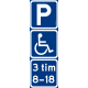 Parkering/handikapp/tilläggstavla